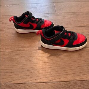 KIDS' NIKE LITTLE KID COURT BOROUGH LOW RECRAFT SNEAKERS 10C